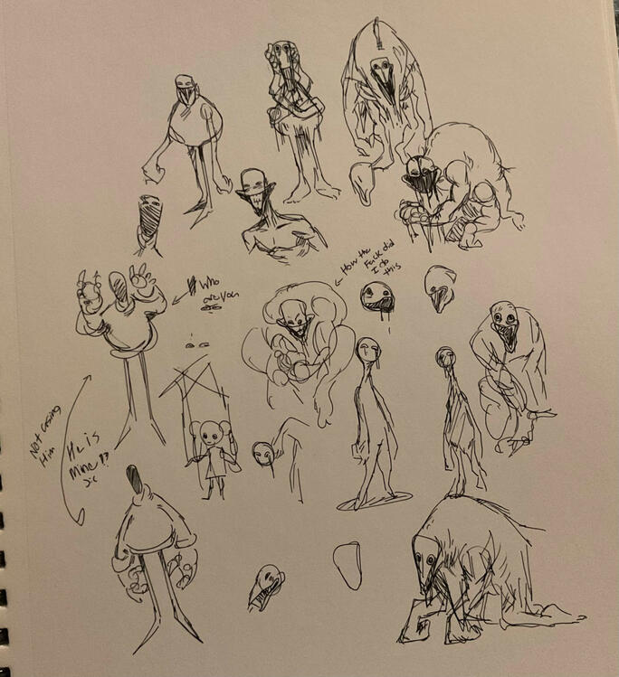 Loose Sketches #3